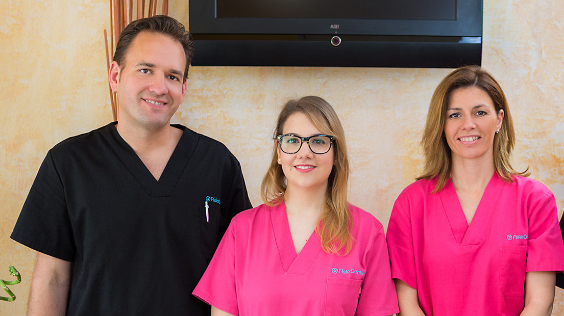 fisioterapeutas de la clinica fisiocenter